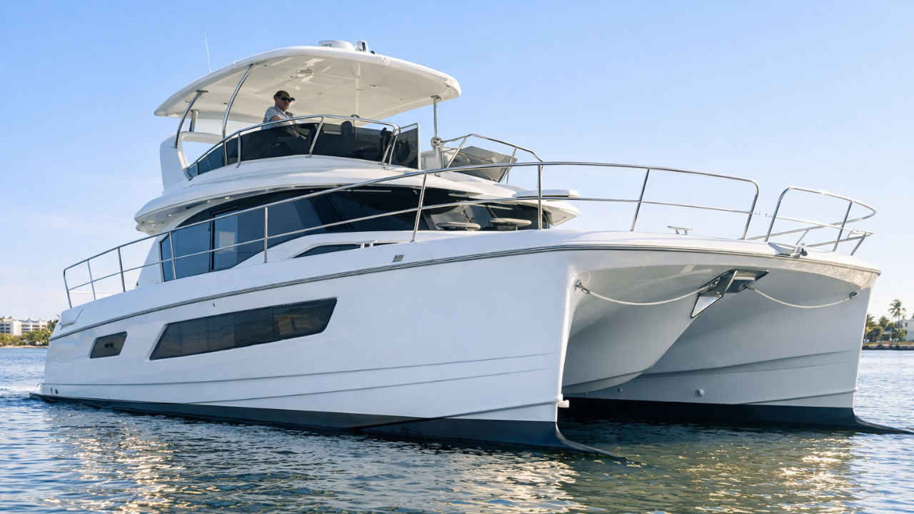 パール454ティアードTU（BK）・408・424 Rent this 44' Aquila on Anchor