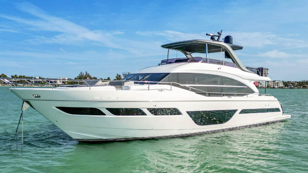 Rent this 78' Princess on Anchor